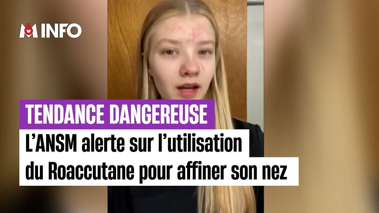 L’ANSM alerte sur l’utilisation du Roaccutane pour affiner son nez