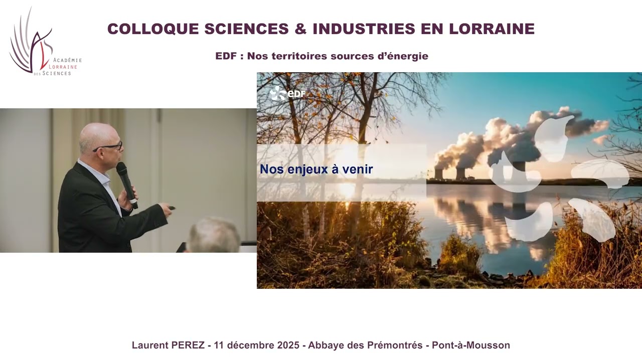 Laurent Perez - EDF : Nos territoires sources d’énergie