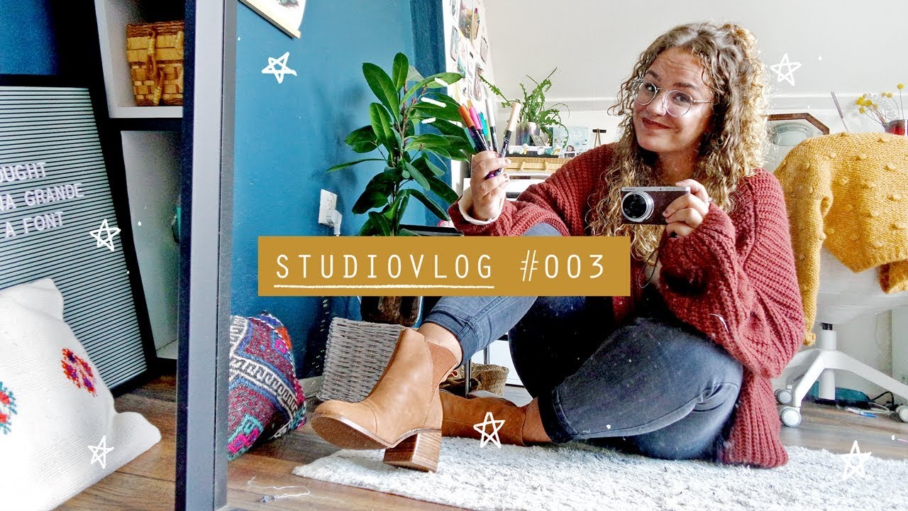 STUDIOVLOG #003 | MAKING PRODUCT PICTURES & DRAWING IN PROCREATE • StudioSilvana