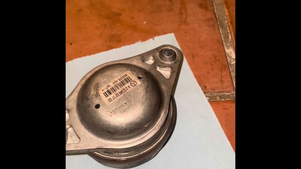 2011 Mercedes Benz E350 engine mount replacement