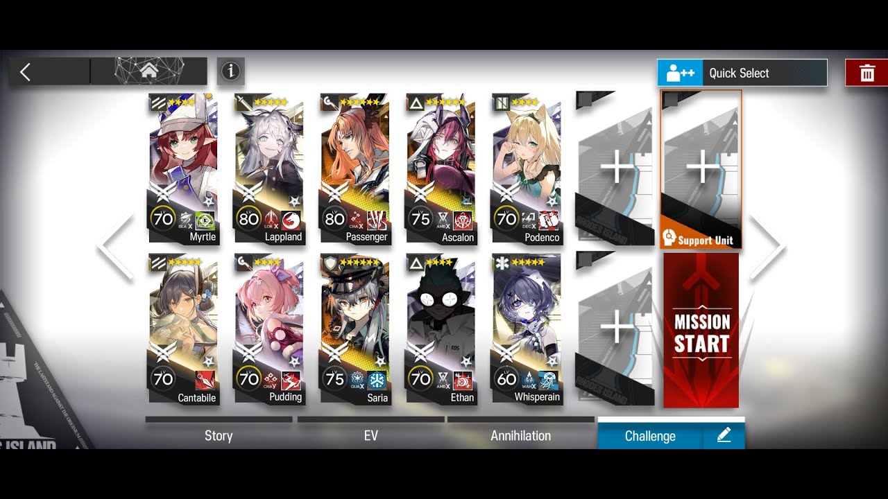 [Arknights] BP-EX-8 Challenge Mode - Personal Run