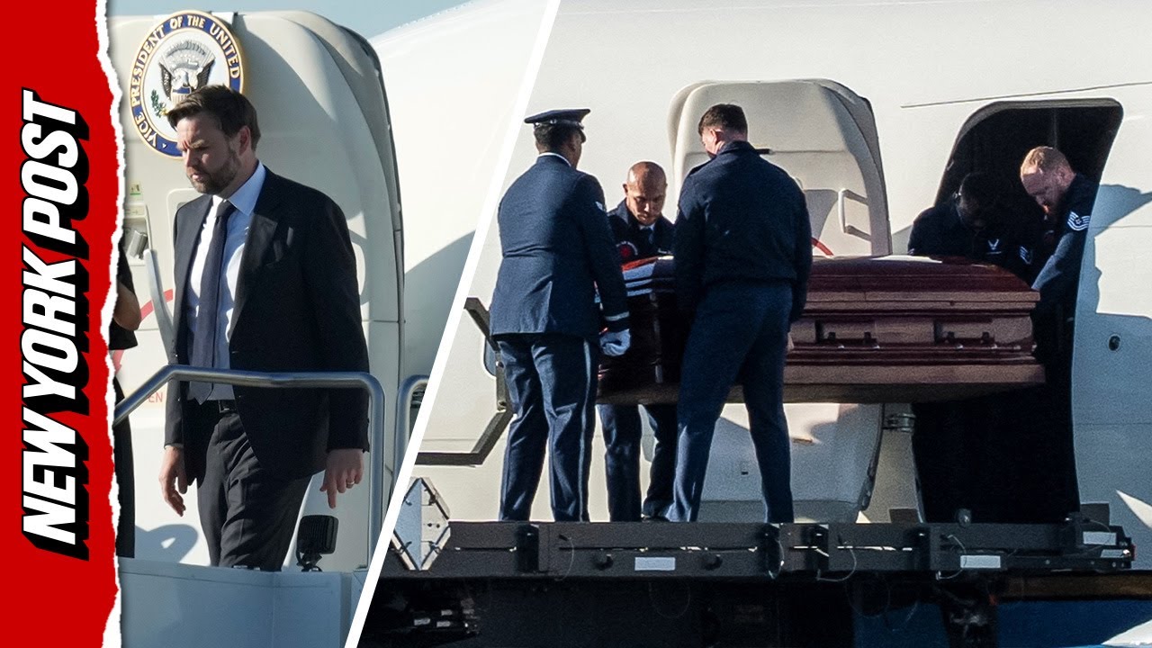 JD Vance Transports Charlie Kirk’s Body Home on Air Force 2