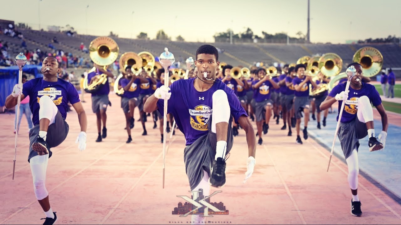 Edna Karr High School - Marching In Vs Warren Easton - 2024