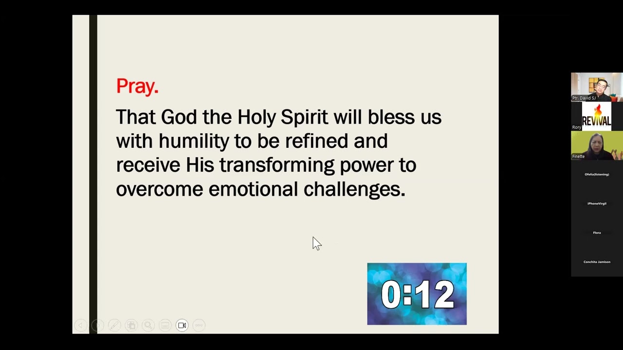 JANUARY 16/ WHEN SADNESS BRINGS RENEWAL | PTR. DAVID SABLAN JR.