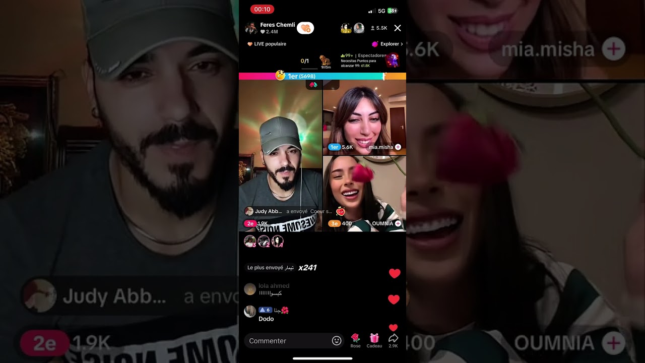 لايف يجنن مع كلاشات ميا و الجميلة امنية و فارس عندو فكرة يعنل فيلم#اكسبلور #explore #قسمة_ونصيب