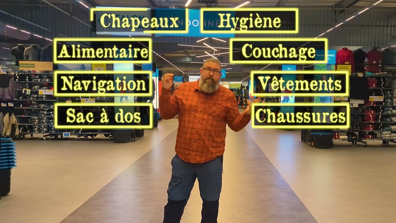 S'équiper pour le bushcraft, pourquoi pas chez Décathlon ? (french only video)