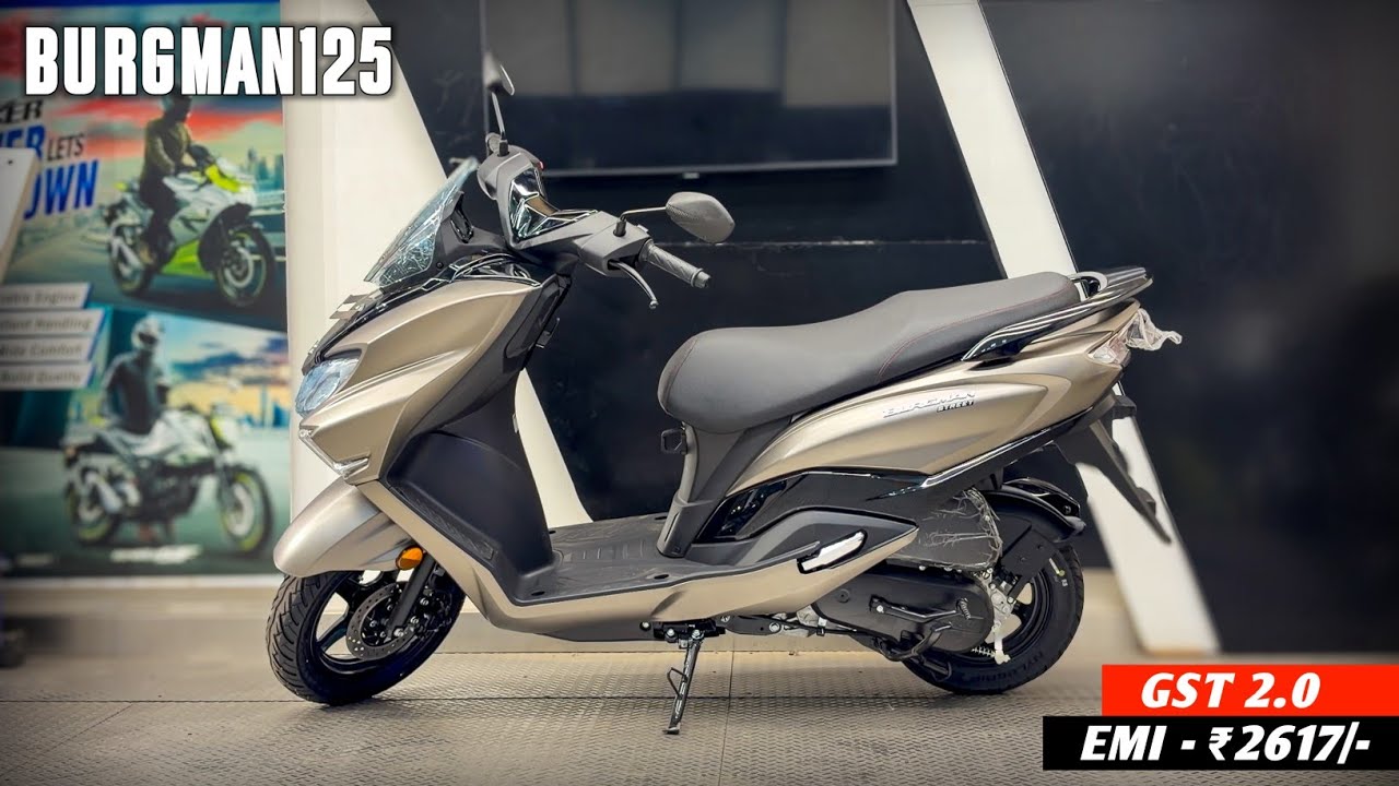 2026 Suzuki Burgman 125 | GST 2.0 - On Road Price 😱