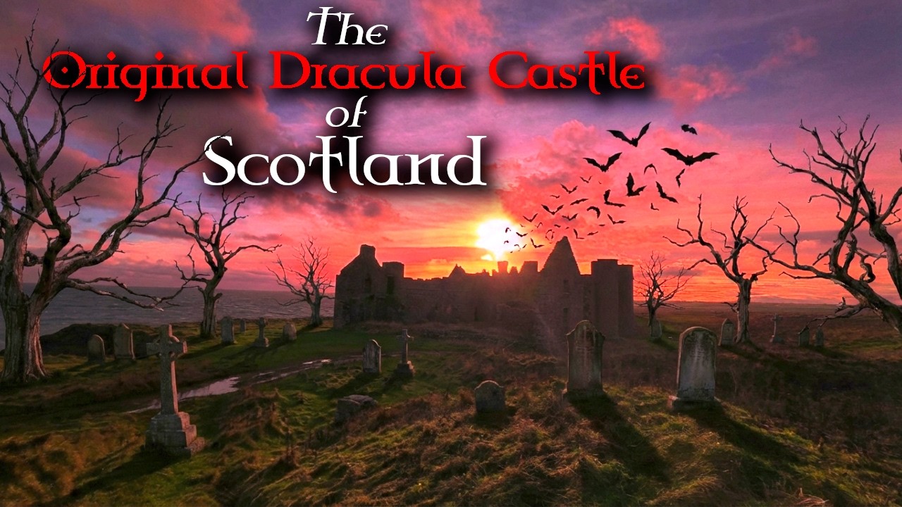 THE DRACULA CASTLE: Eerie Silent Walk through Slains Castle, Scotland (POV) - 4K