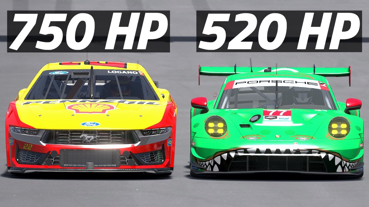 Could A NASCAR Cup Car Beat A GT Car?