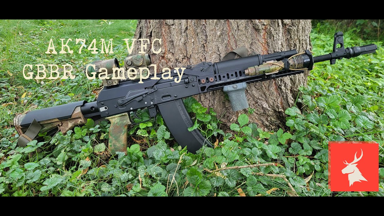 Bush hunter hunts airsofters - VFC AK74M