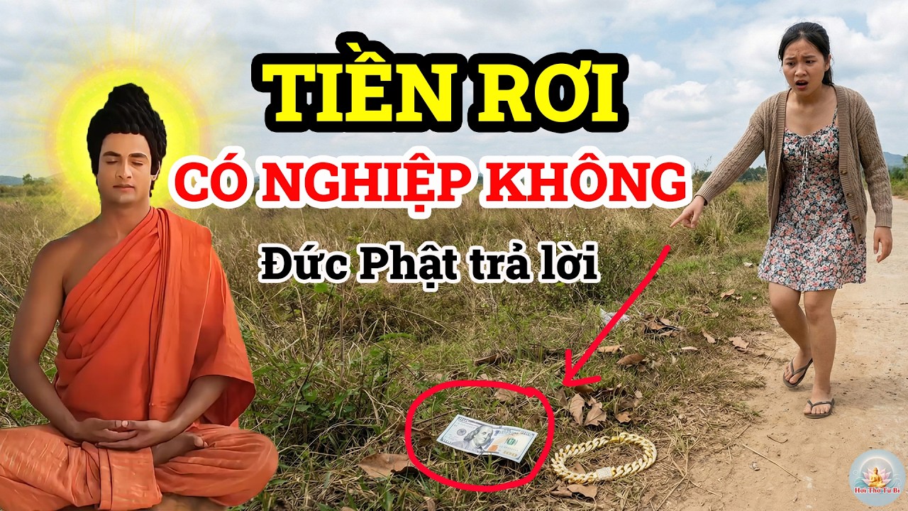 Nhặt Tiền Rơi Có Nghiệp Không? Đức Phật Trả Lời Khiến Nhiều Người Bất Ngờ