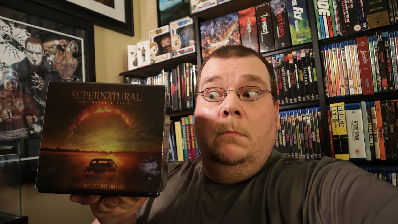 Unboxing supernatural complete series box set