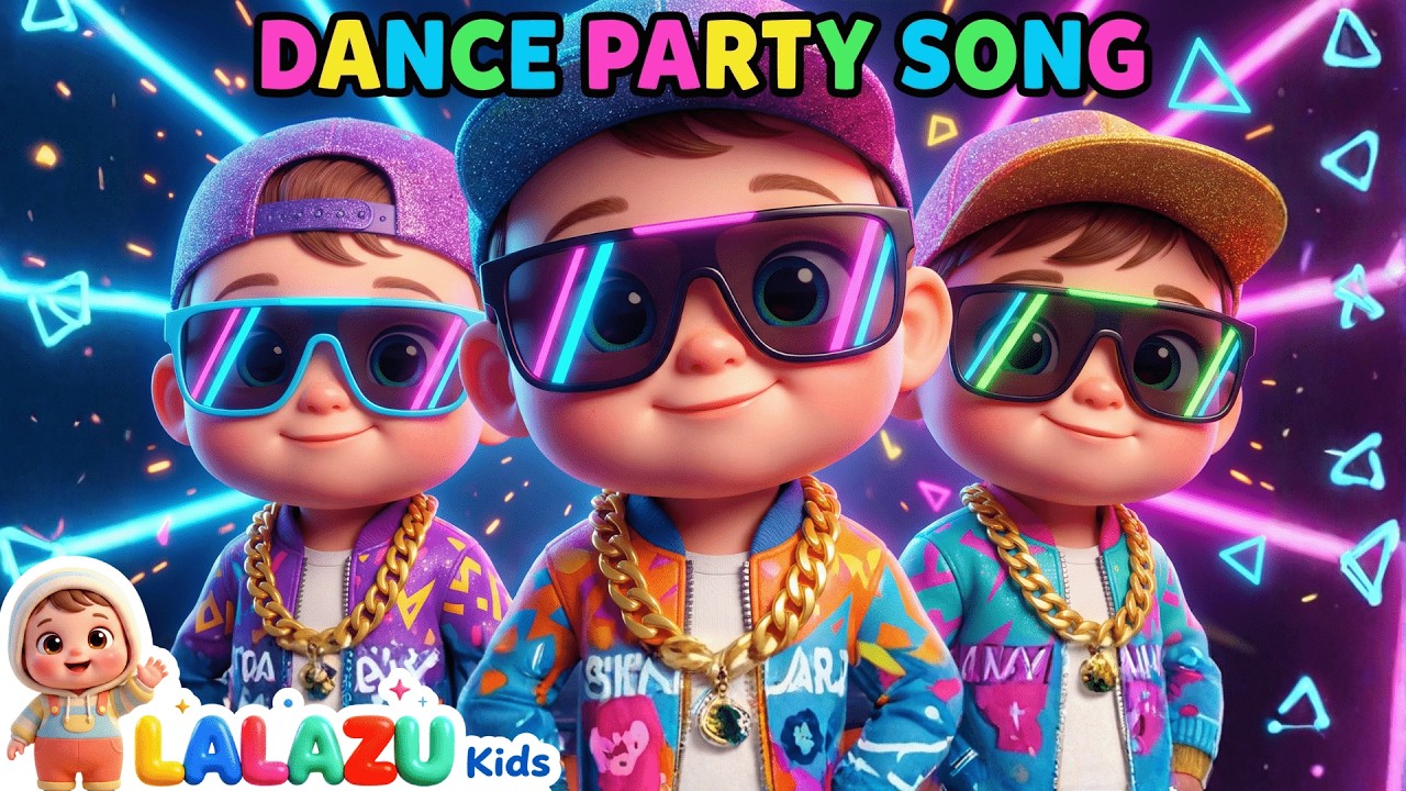 Dance Party for kids - Fun Nursery Rhymes - Zumba dance - Energy filled Dance Beats