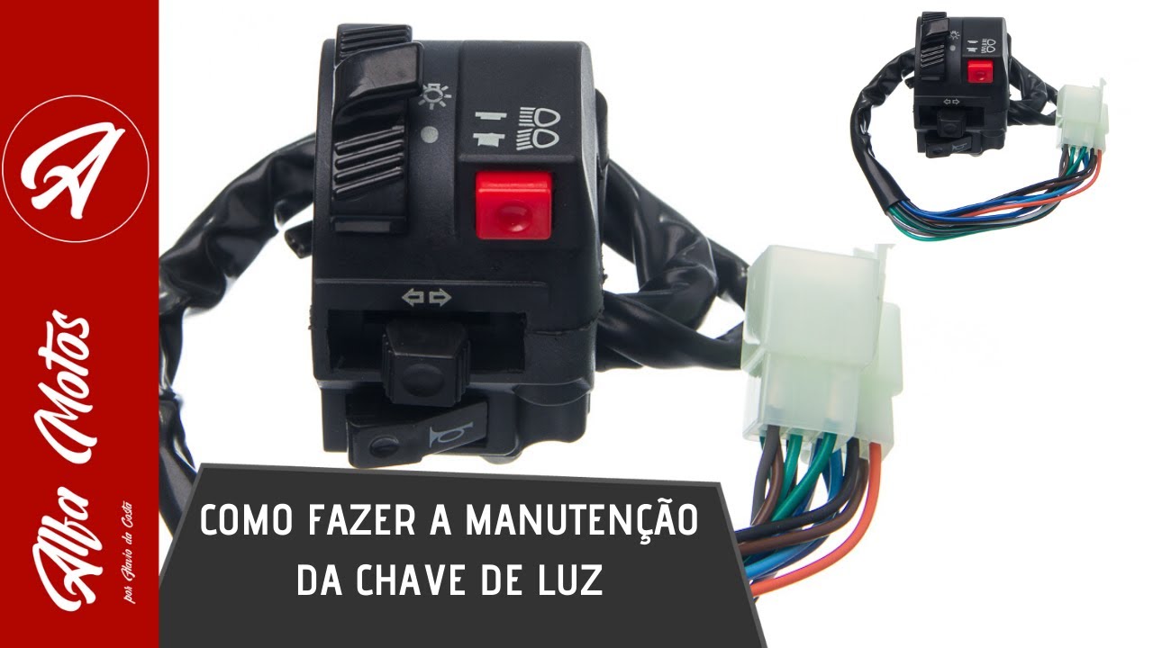COMO DESMONTAR E MONTAR A CHAVE DE LUZ PRA FAZER LIMPEZA