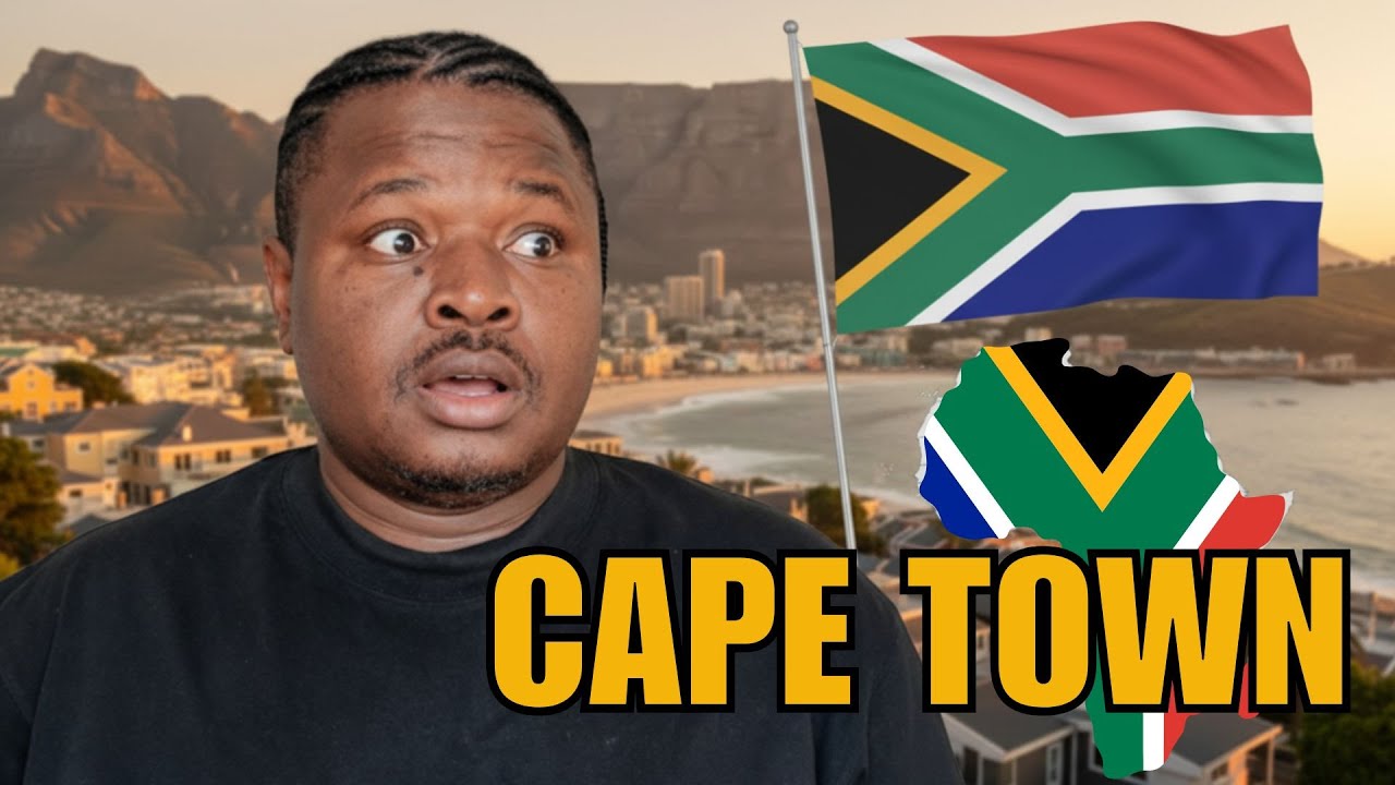Meu PRIMEIRO DIA na cidade mais LINDA da &Aacute;frica do Sul 🇿🇦