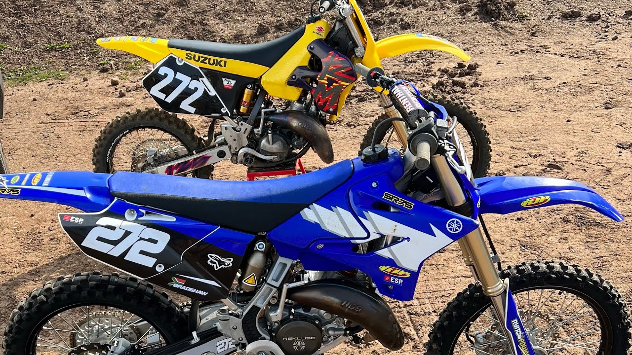 LapTiME WARS at APeX MX 96 RM125 vs 19 YZ125