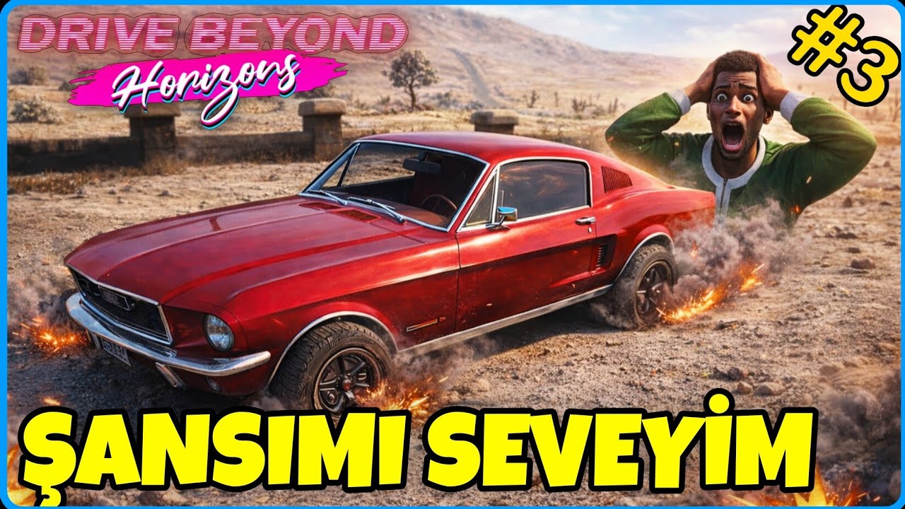 EN ŞANSLI G&Uuml;N&Uuml;M🔸️ARABAMI TOPLADIM DERKEN 4 LASTİĞİM AYNI ANDA PATLADI🤦Drive Beyond Horizons