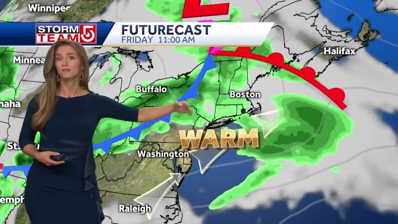 Video: Warmth, rain on the way after near-record cold temperatures