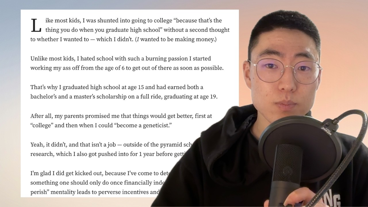I Wasted 8 Years in College