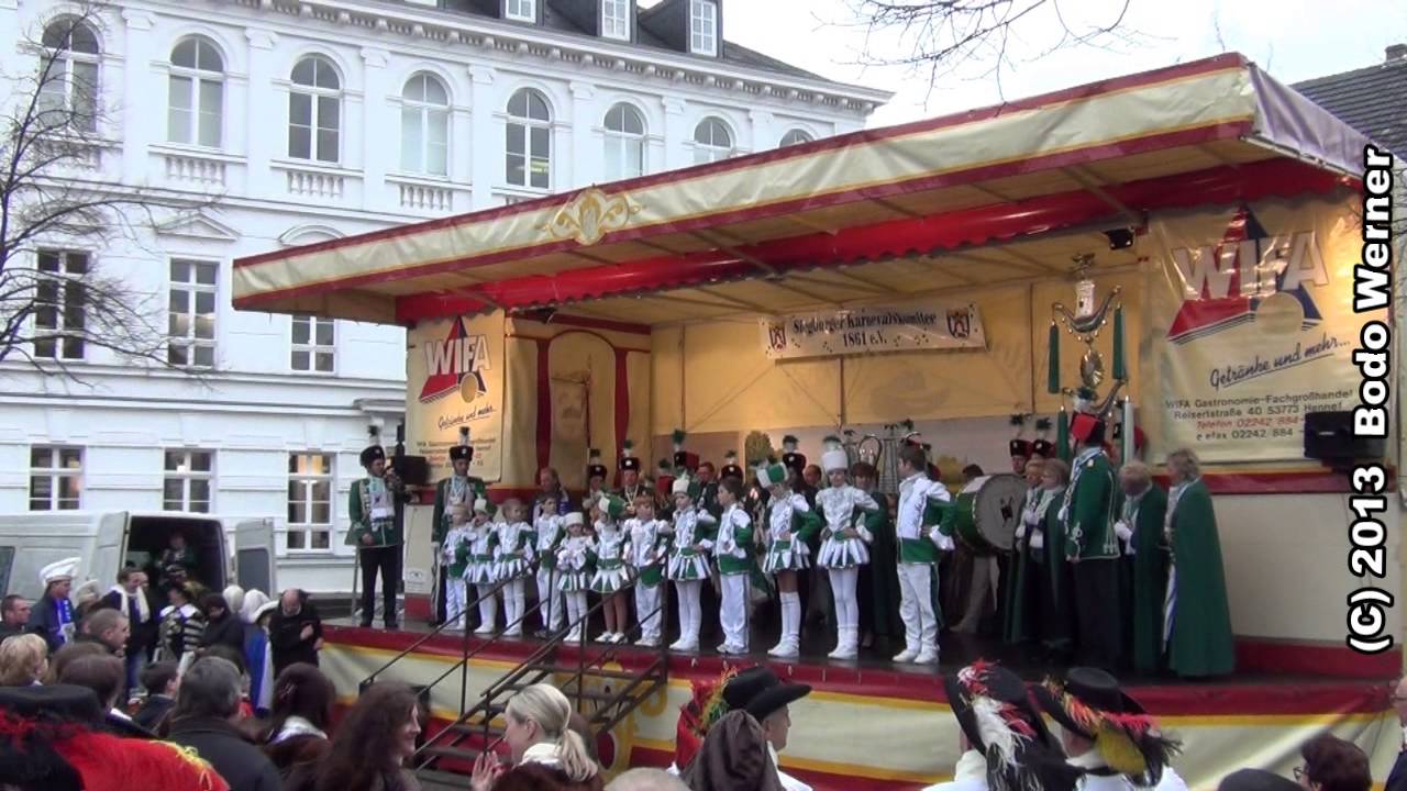 KG Husaren Grün Weiß Siegburg - Sessionsauftakt 2013/14