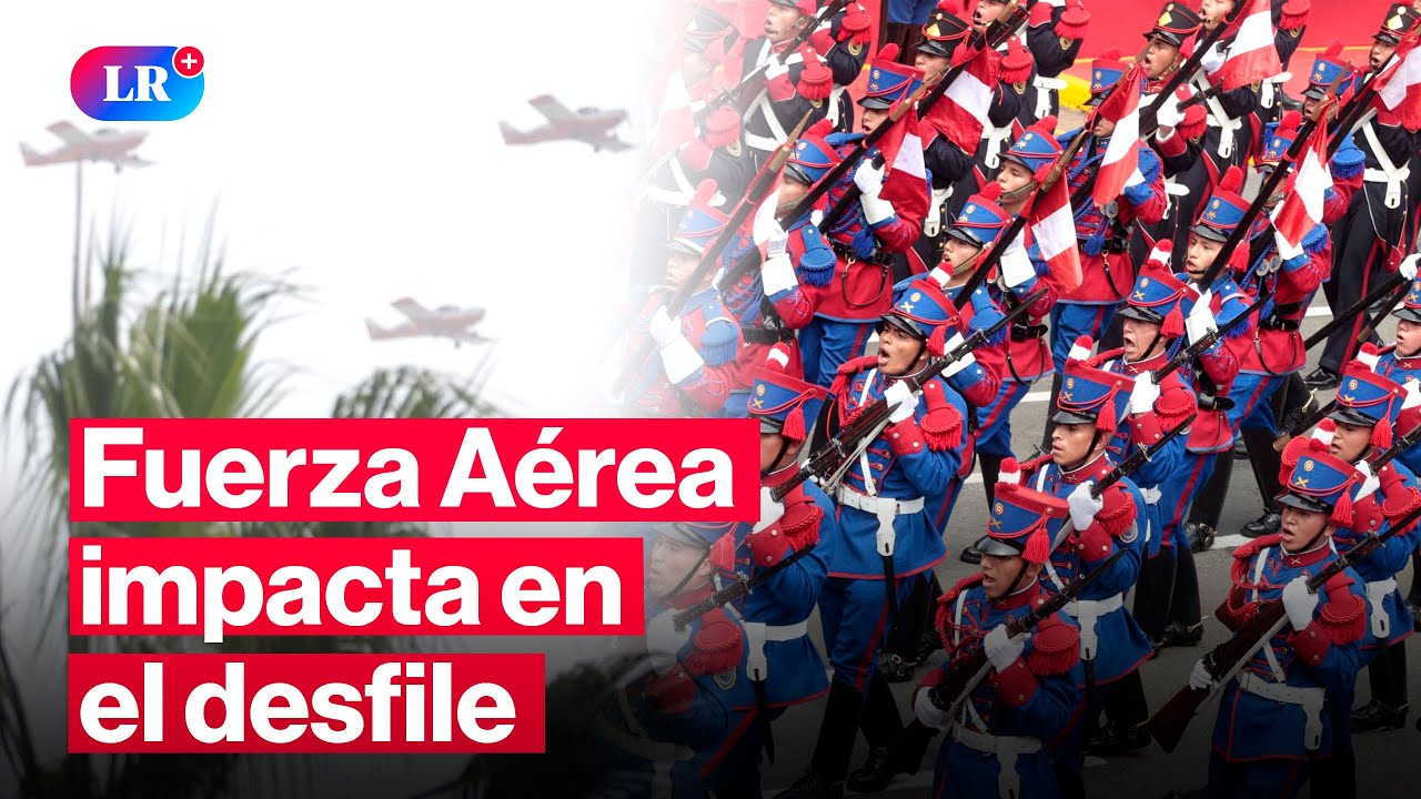La Fuerza Aérea del Perú deslumbra en la Parada Militar 2025 | #LR