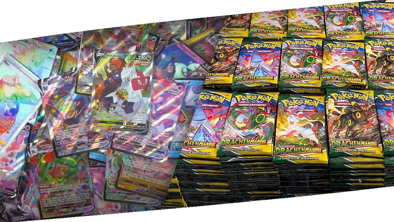 Was zieht man aus 1000 DRACHENWANDEL Pokemon Booster? 1000 Drachenwandel Booster Zusammenfassung
