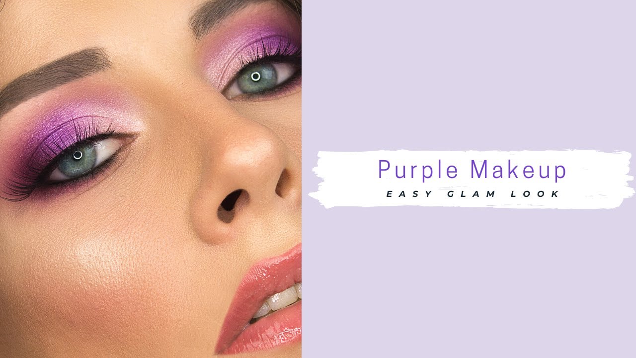 TUTORIAL TRUCCO VIOLA SEMPLICE Con Soft CUT CREASE | VIP MAKEUP ITALY | pnmakeup