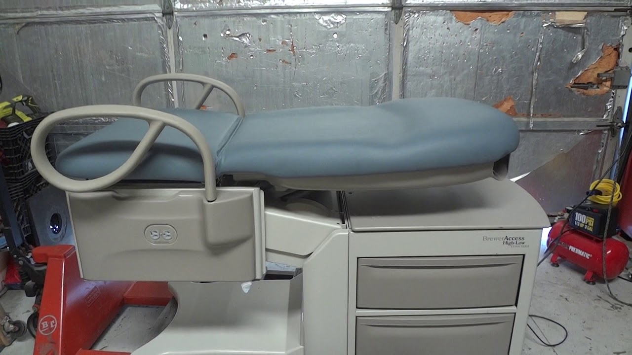 Brewer Access Power High-Low Hi-Lo Back 6501 Barrier Free Procedure Exam Table