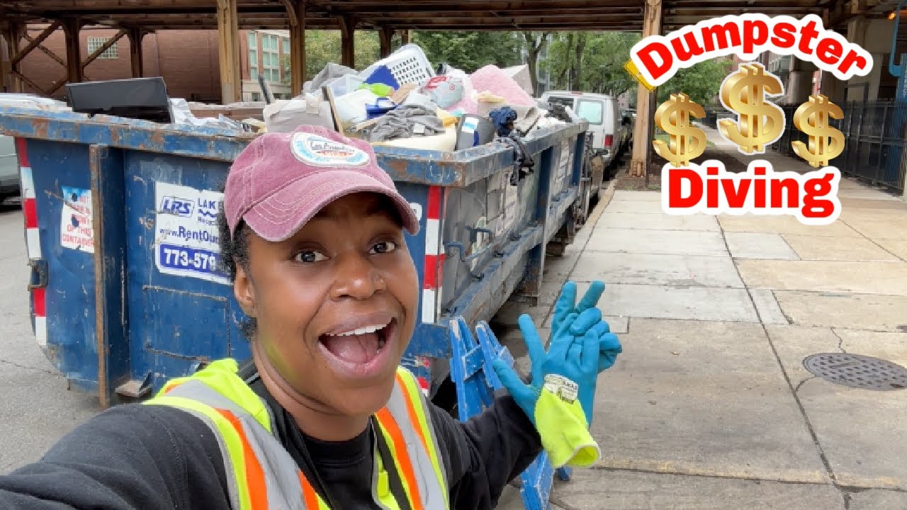 Dumpster Diving | FOUND PRIZE MONEY at THE BOTTOM OF TRASH BINS (Literally) WATCH TO THE END‼️🤑🤑