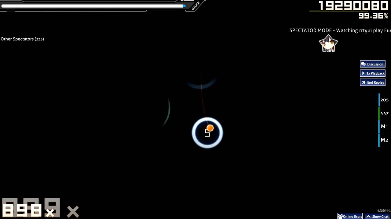 [FL] rrtyui - Function Phantom - Neuronecia [Ethereal] | S Rank 98.68% | 1080p 60FPS + Chat Reaction