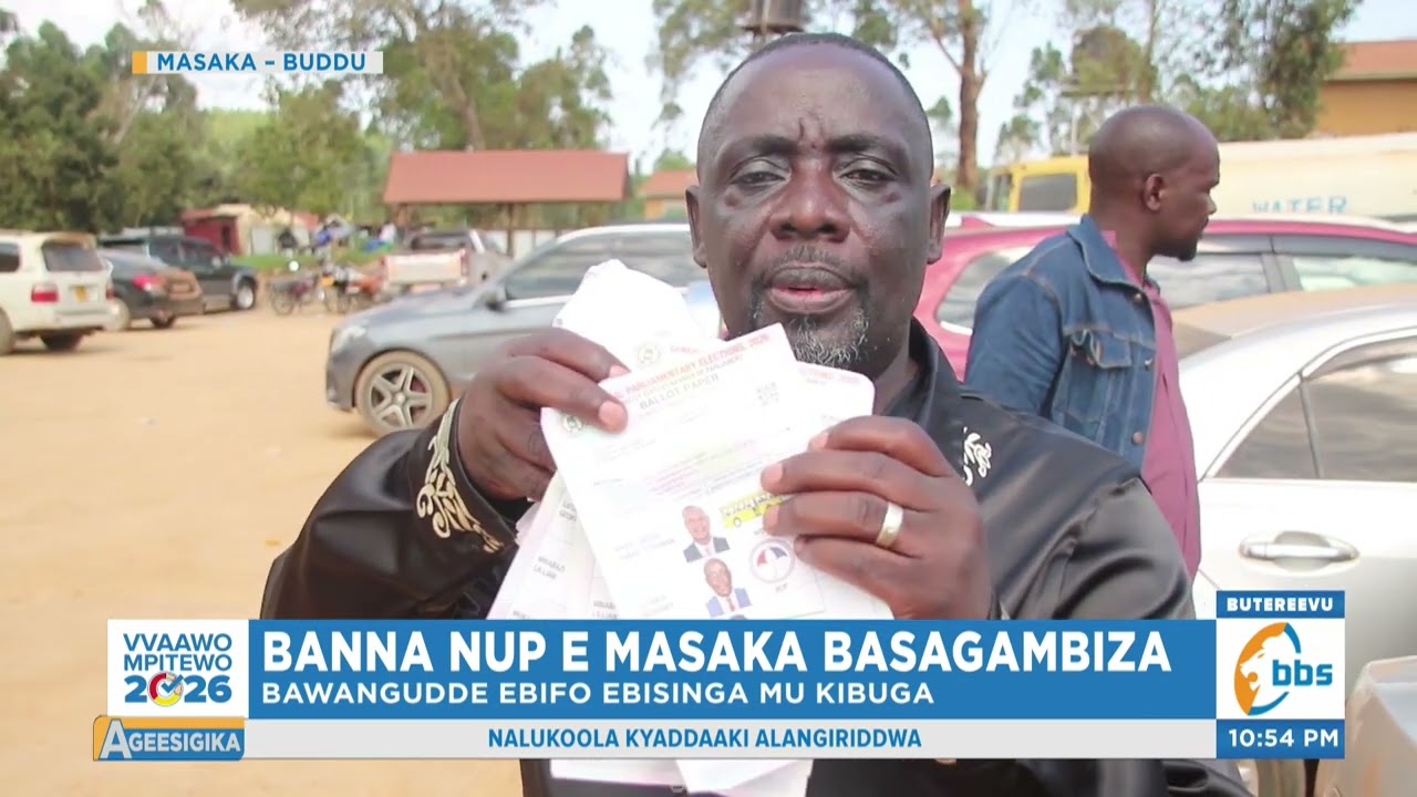 Ababaka ba DF Bonna e Masaka Bagudde , NUP Ezzeemu Okwetikka Ekibuga kye Masaka
