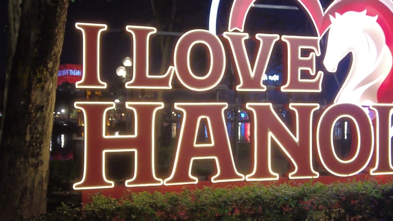 [4K] Hanoi, Vietnam | Hoan Kiem Lakeside