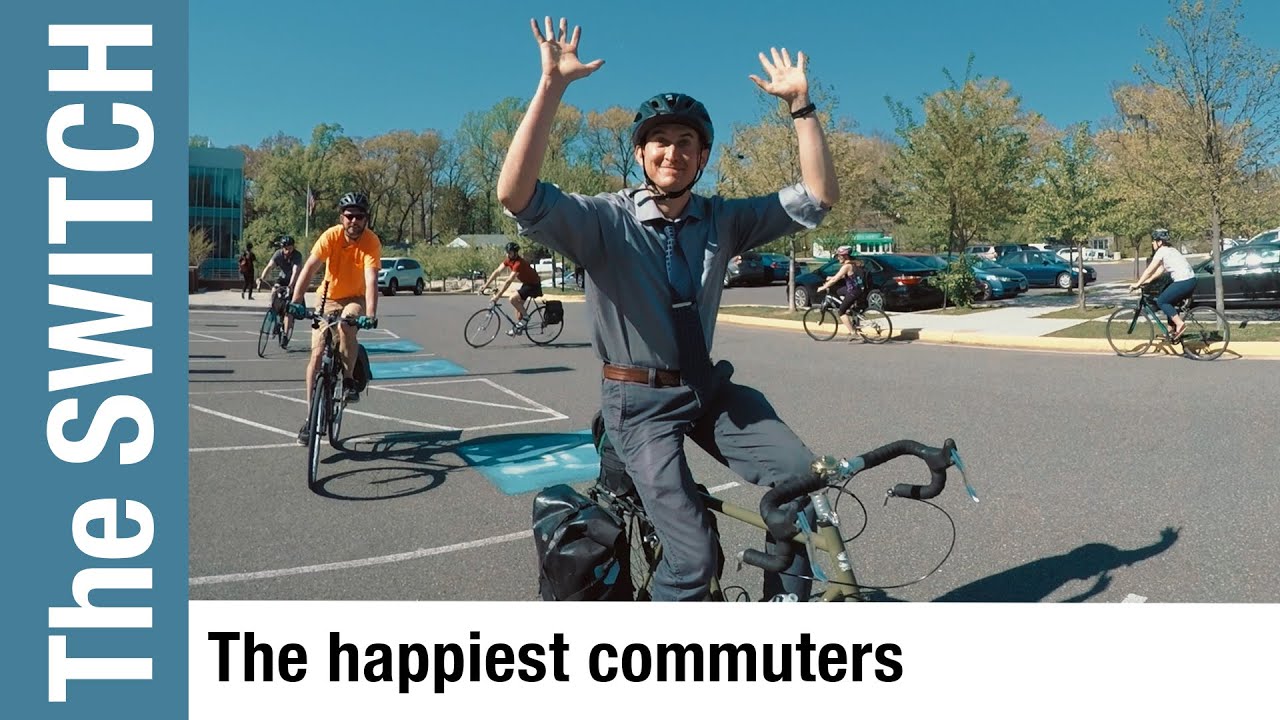 Bikers & walkers are the happiest commuters - I SWITCH for the smile