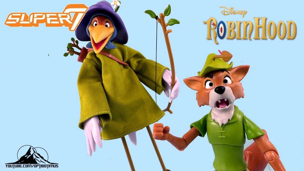 Super7 Disney Robin Hood Ultimates! ROBIN HOOD Video Review