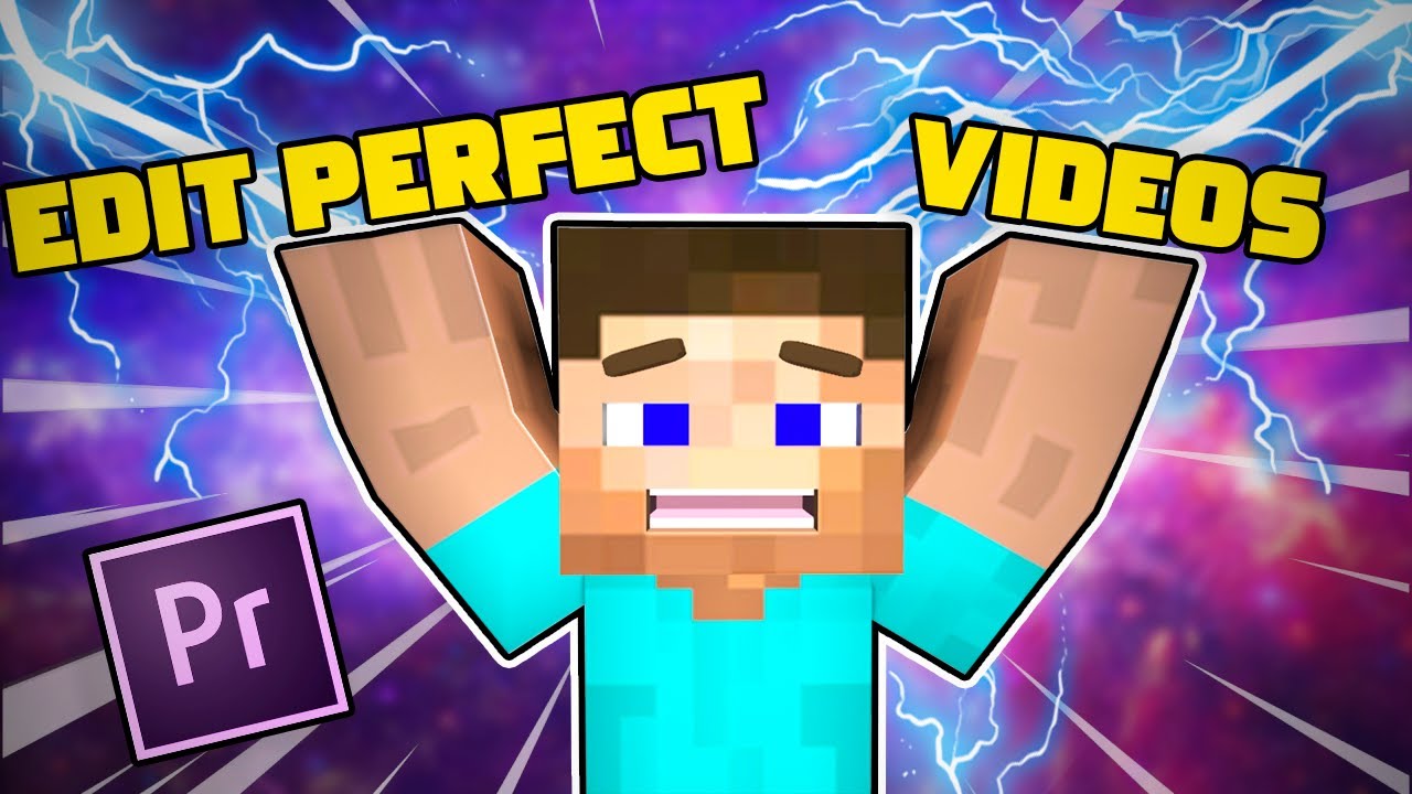 How to Edit PERFECT Funny Minecraft videos!!!
