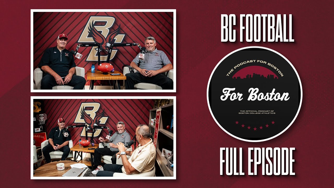 Fordham Preview, Red Sox Playoff Hopes, Scheffler vs. Tiger | The Podcast For Boston: BC Football