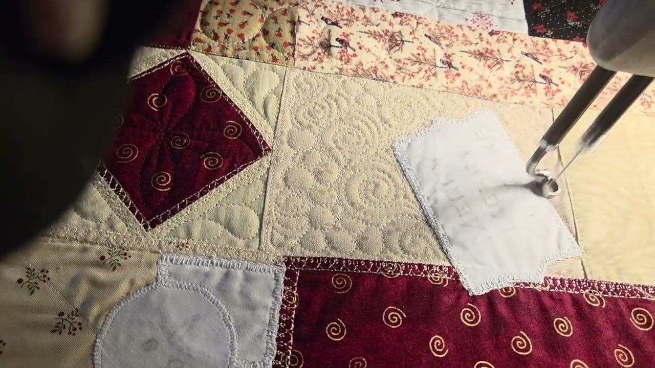 @VintageStylebyJo  Some quilting on the  