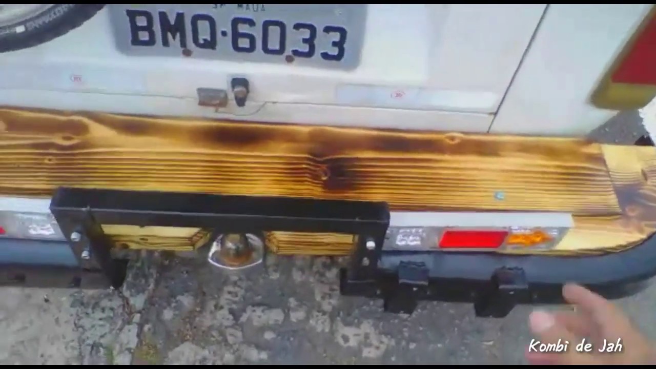 Suporte para moto na Kombi?