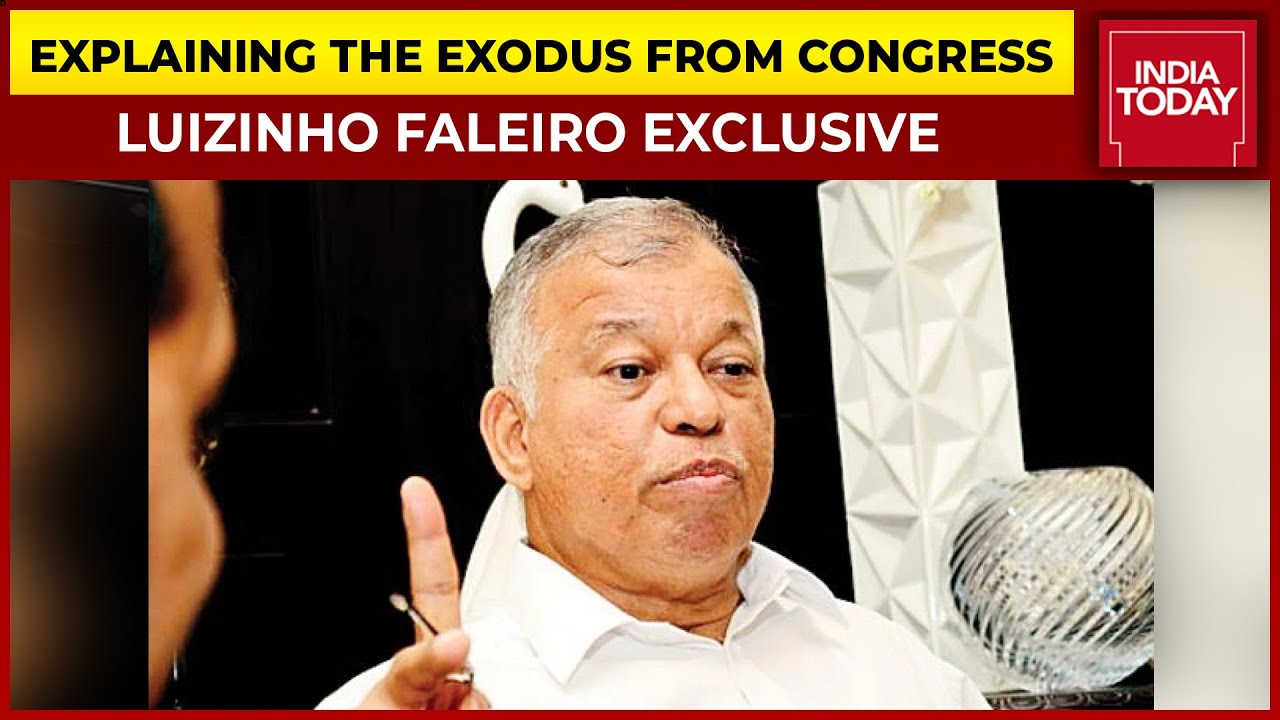 Veteran Congress Leader Luizinho Falerio Joins TMC; Ex-Goan CM EXCLUSIVE On Why He Left Congress