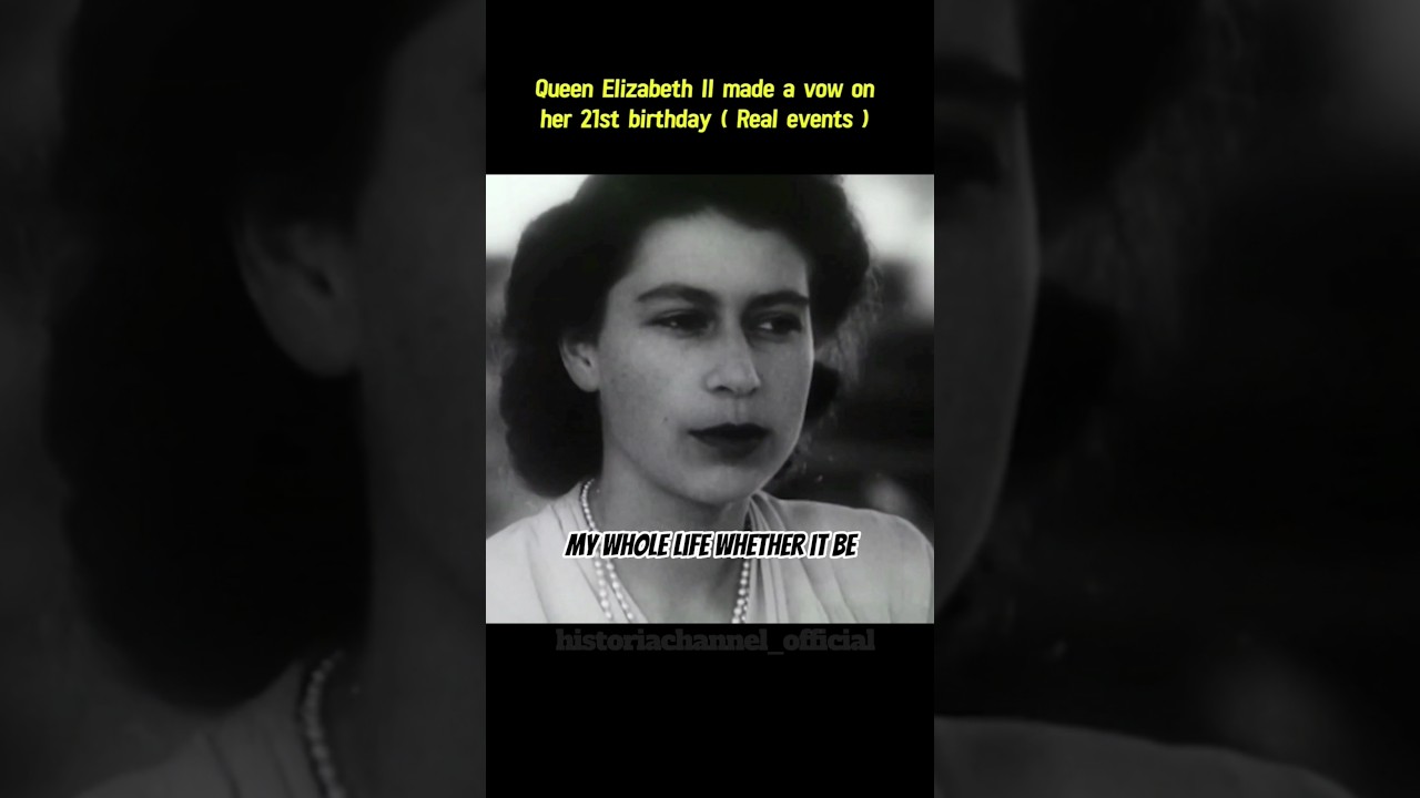 The Queen&rsquo;s Most Iconic Speech 👑 #royalhistory #queenelizabeth #shorts