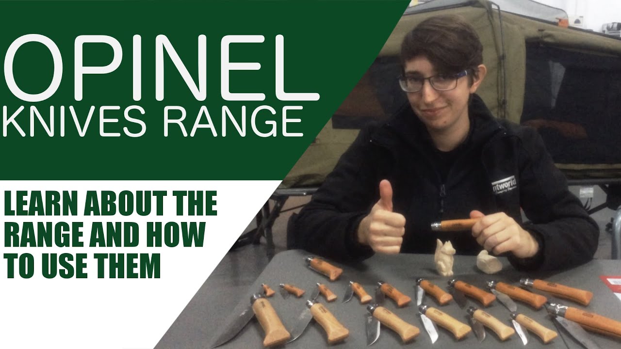 Opinel Knife Range | How to Whittle with Opinel Knives!