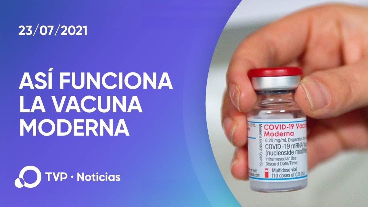 ¿Cómo funciona la vacuna Moderna?
