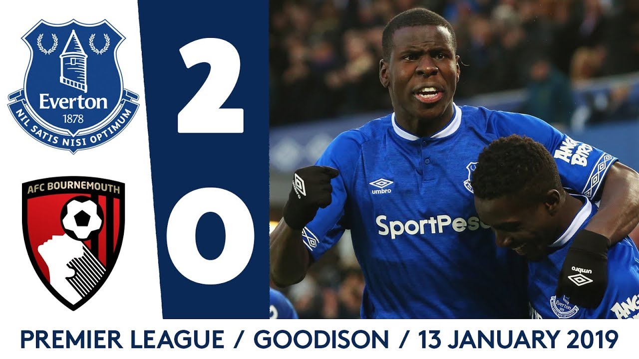 ZOUMA NETS THUMPING HEADER! | EVERTON 2-0 BOURNEMOUTH