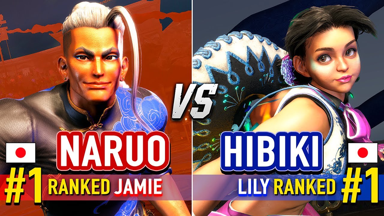 SF6 🔥 NARUO (#1 Ranked Jamie) vs HIBIKI (#1 Ranked Lily) 🔥 Street Fighter 6 High Level Gameplay