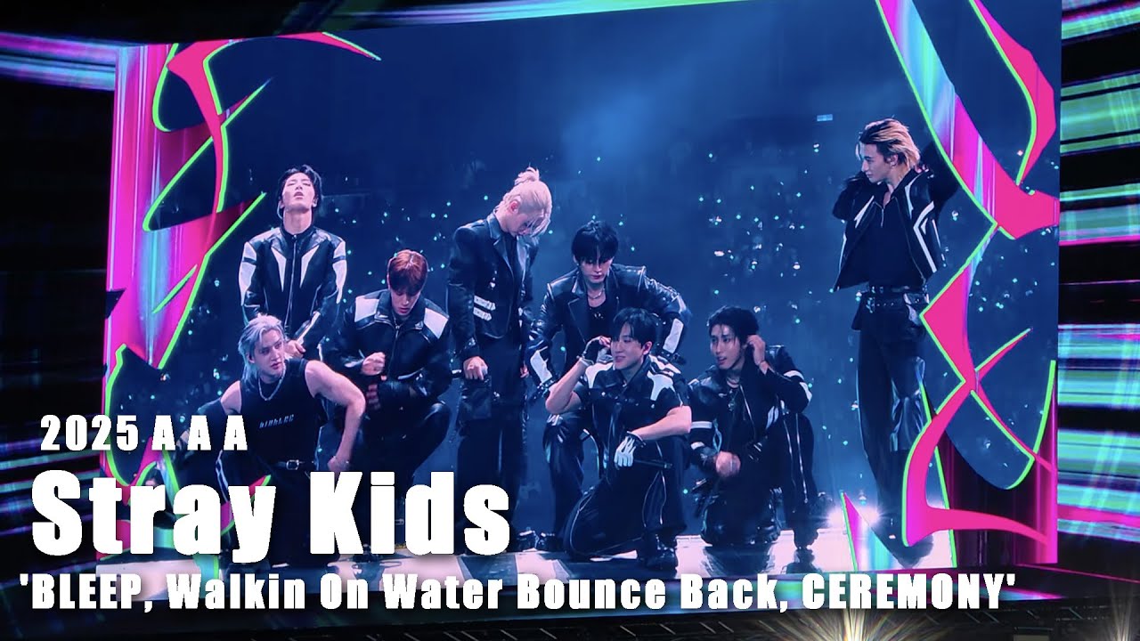 Stray Kids 'BLEEP + Walkin On Water + Bounce Back + CEREMONY' 2025 AAA in KAOHSIUNG 20251206