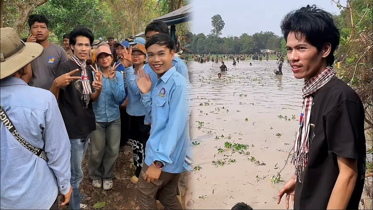 មកសុំត្រីបងប្អូននៅសៀមរាប🤣❤️  #comedy #funny #ពូស្នា