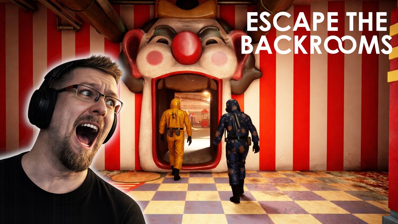 W tym cyrku... STRASZY! ESCAPE THE BACKROOMS
