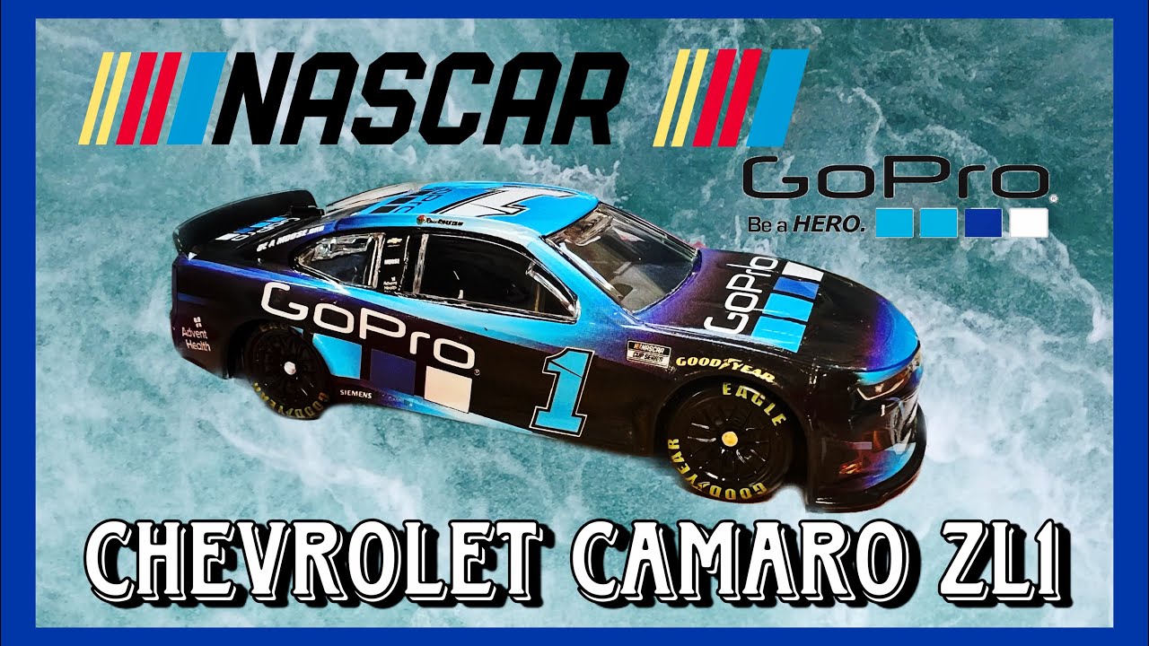 Let's Unbox NASCAR Ross Chastain GoPro Chevrolet Camaro ZL1 -2022