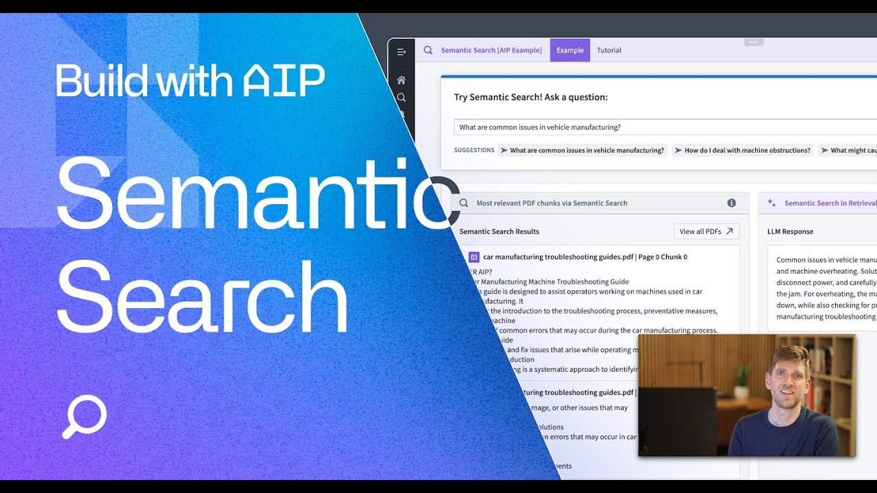 Build with AIP: Semantic Search