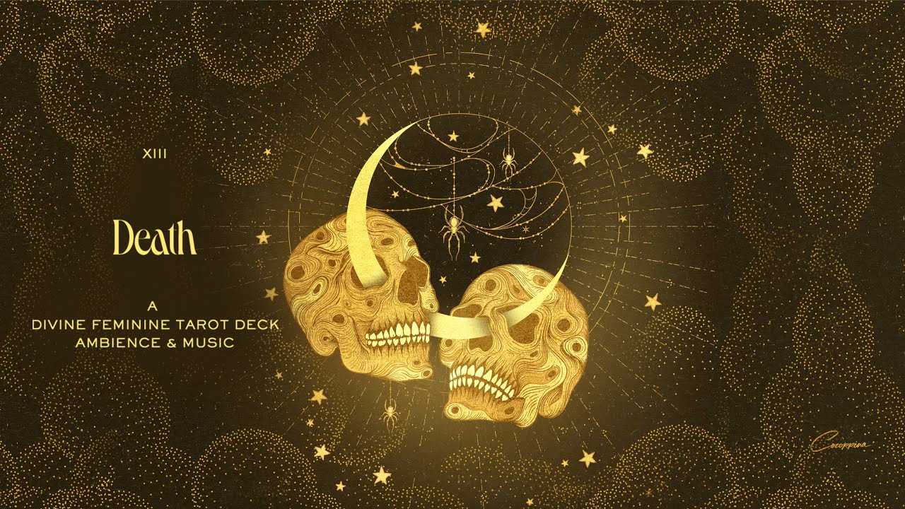 The Death Card Tarot &ndash; Divine Feminine Deck | Hand-Drawn Ambience Art & Animation